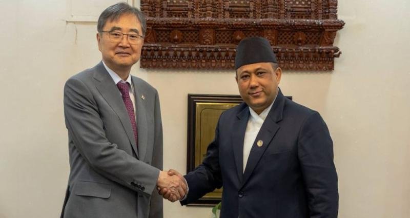भोटेकोशी बाढीपछि पुनर्निर्माणमा सहयोग गर्ने दक्षिण कोरियाको प्रतिबद्धता
