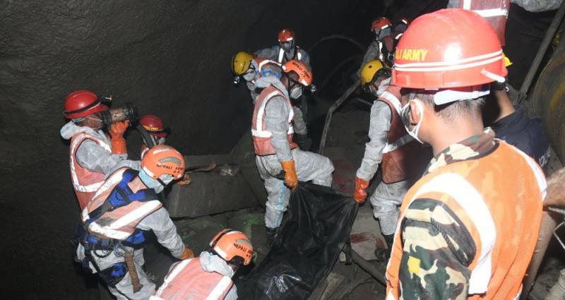 भोटेकोसी करिडोरका सुरुङभित्र हालसम्म ३७ जनाको शव फेला